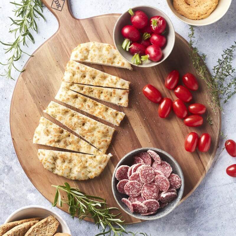 Vinci-Round Wooden Serving Board